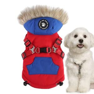 NEW Windproof Winter Small Dog Coat Jacket Recommended Dogs 8-11kg / 17.5-24lbs